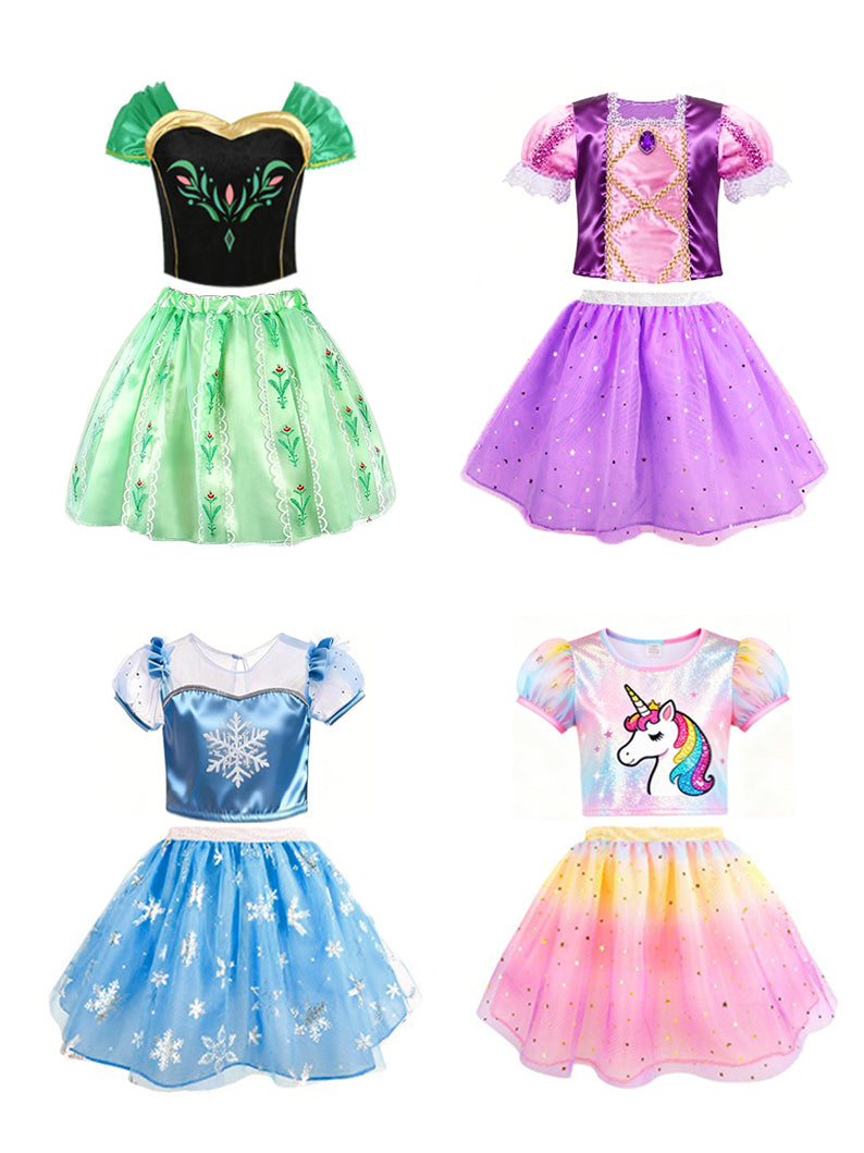 Light Up Dress Princess Costume Set for Girls