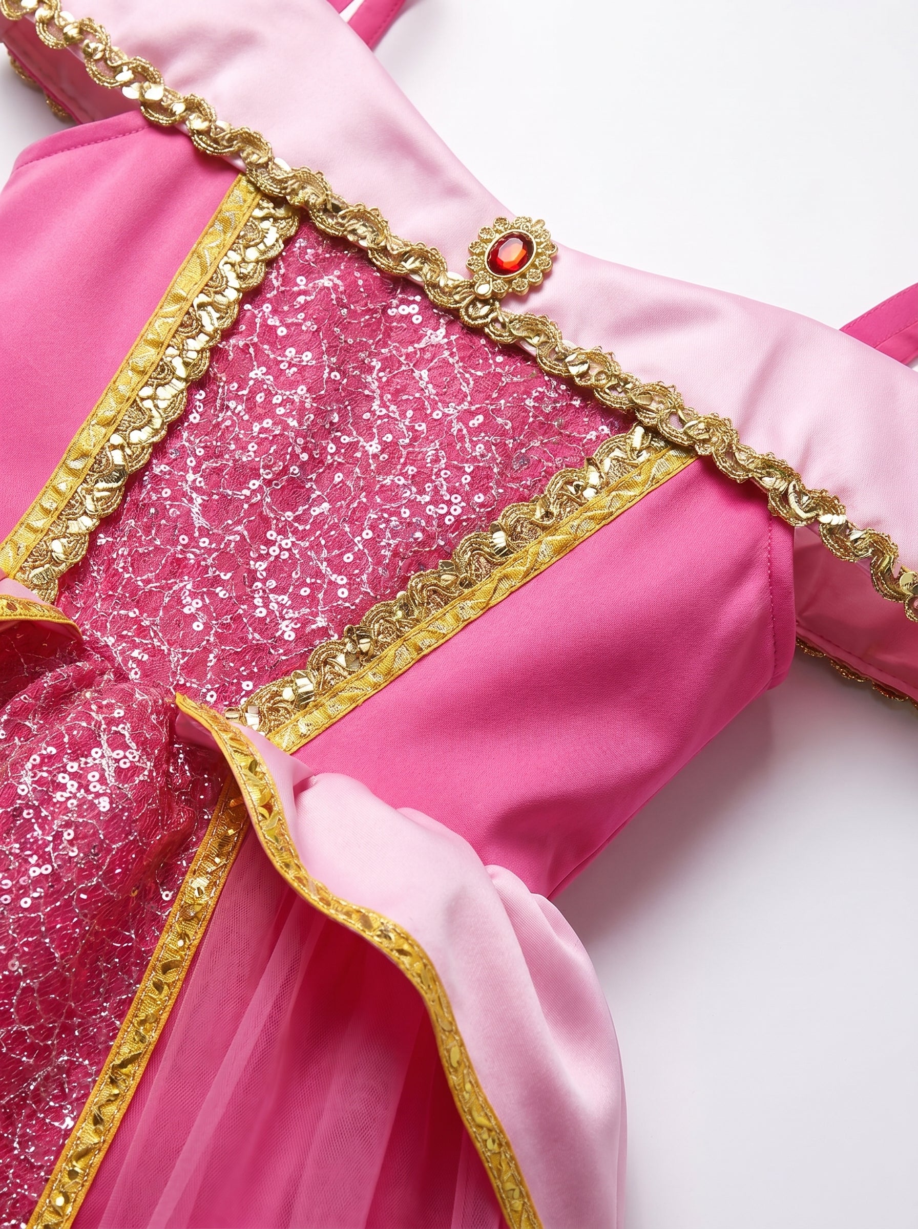 Glow-in-the-Dark Rainbow Princess Gown: Magical LED Light-Up Party Dress for Little Girls