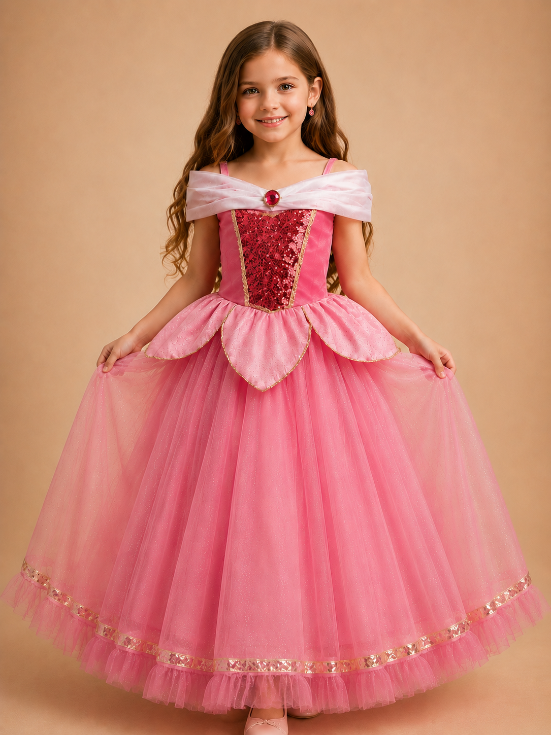 Aurora Girls Light up Princess Costume Dresses