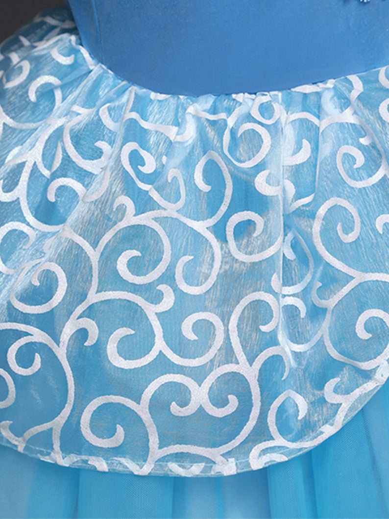 Colorful Light Up Cinderella Princess Costume - Uporpor