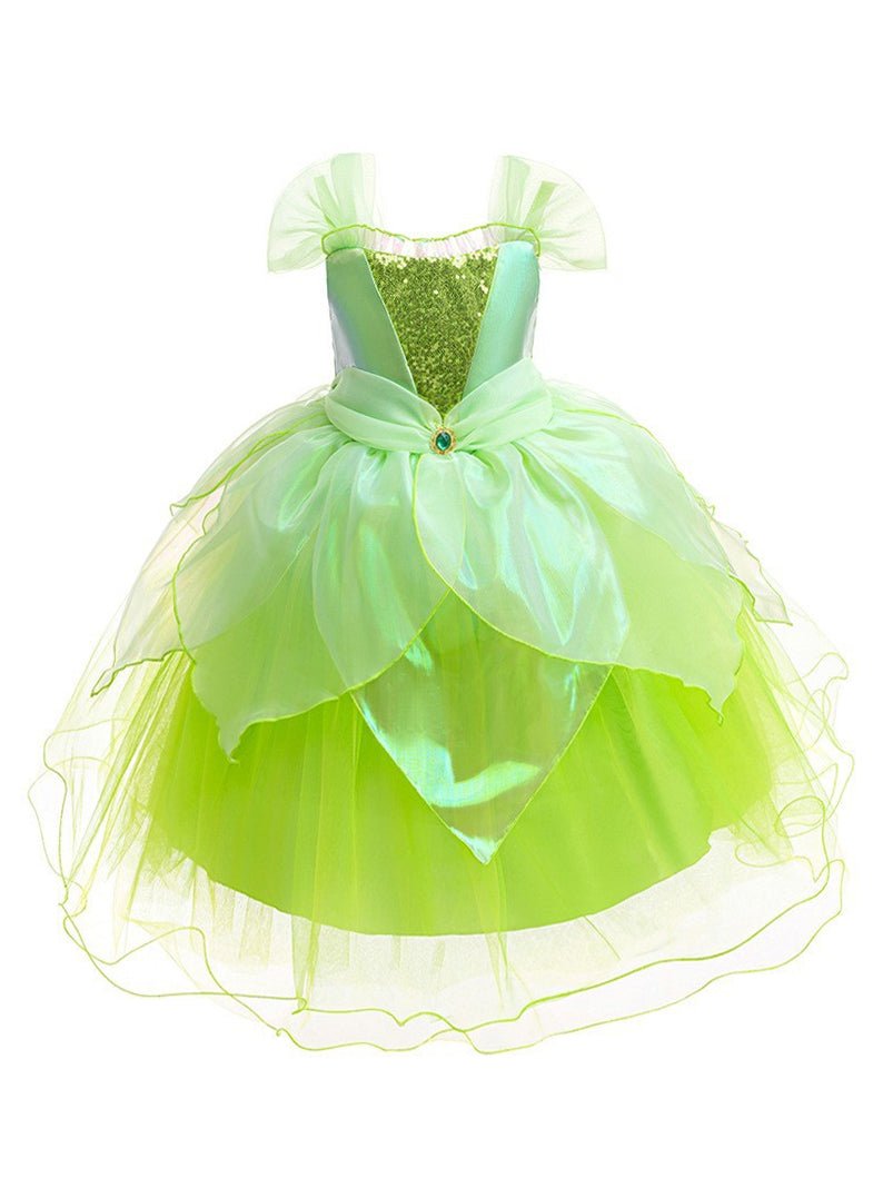 Glowing Fairy Light Up Costume for Girls Dress Up Birthday Gift Halloween - Uporpor