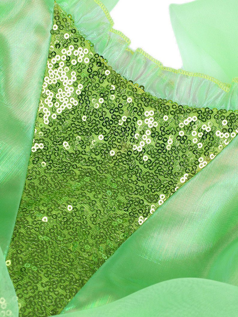 Glowing Fairy Light Up Costume for Girls Dress Up Birthday Gift Halloween - Uporpor