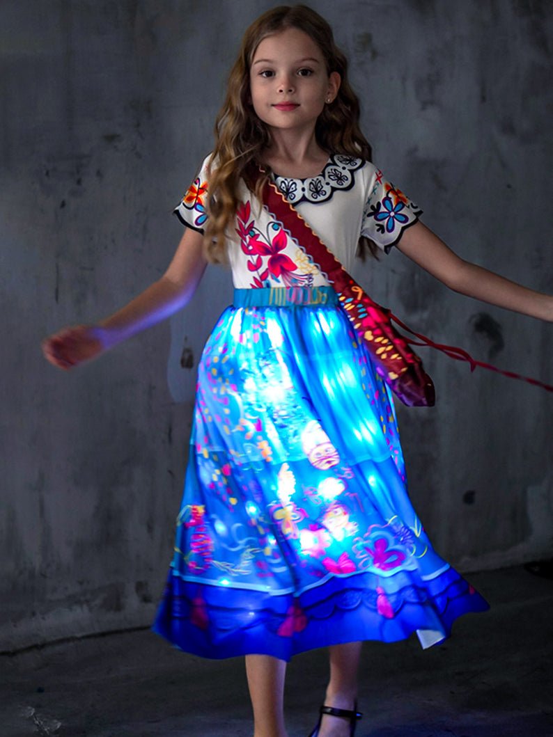 Glowing Mirabel Costume Dress - Uporpor