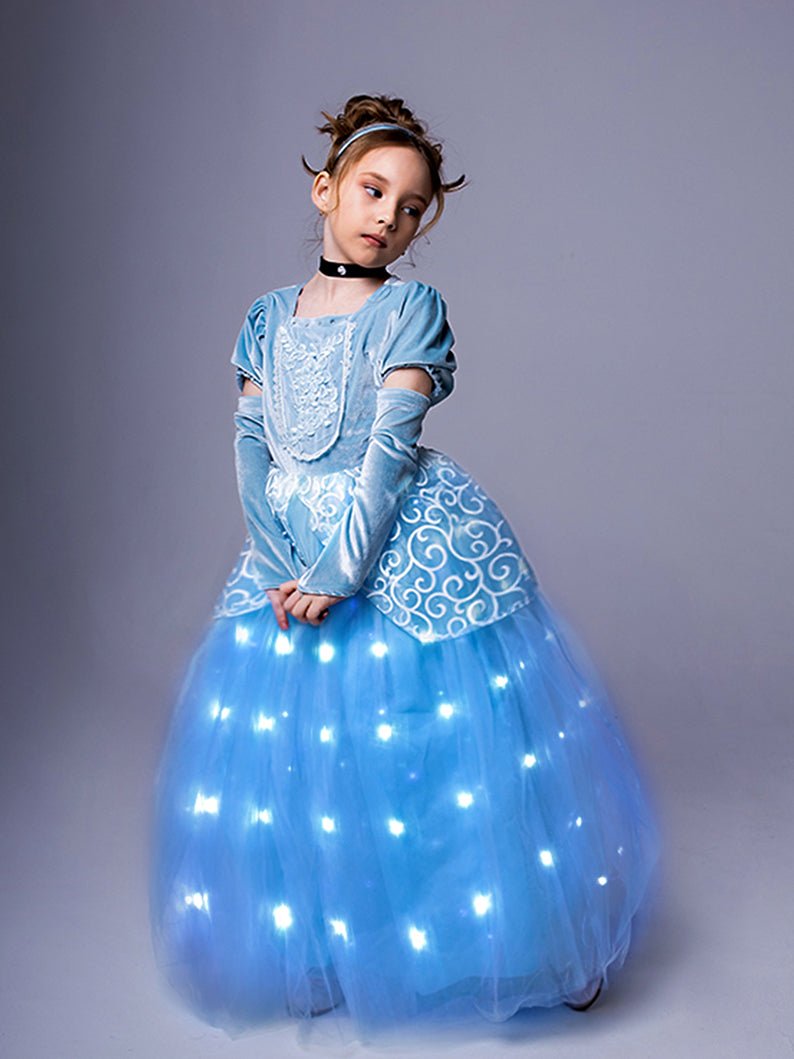 Light Up Cinderella Princess Costume - Uporpor