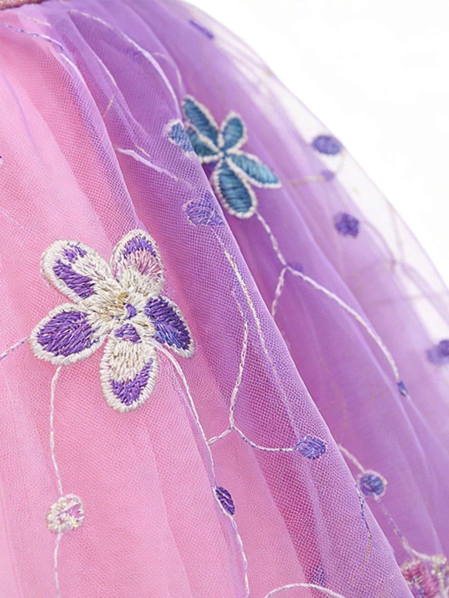 Light Up Purple Princess Dress Costume for Girls - Uporpor