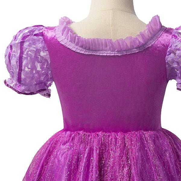 Light Up Sparkling Princess Dress Costume for Little Girls - Uporpor