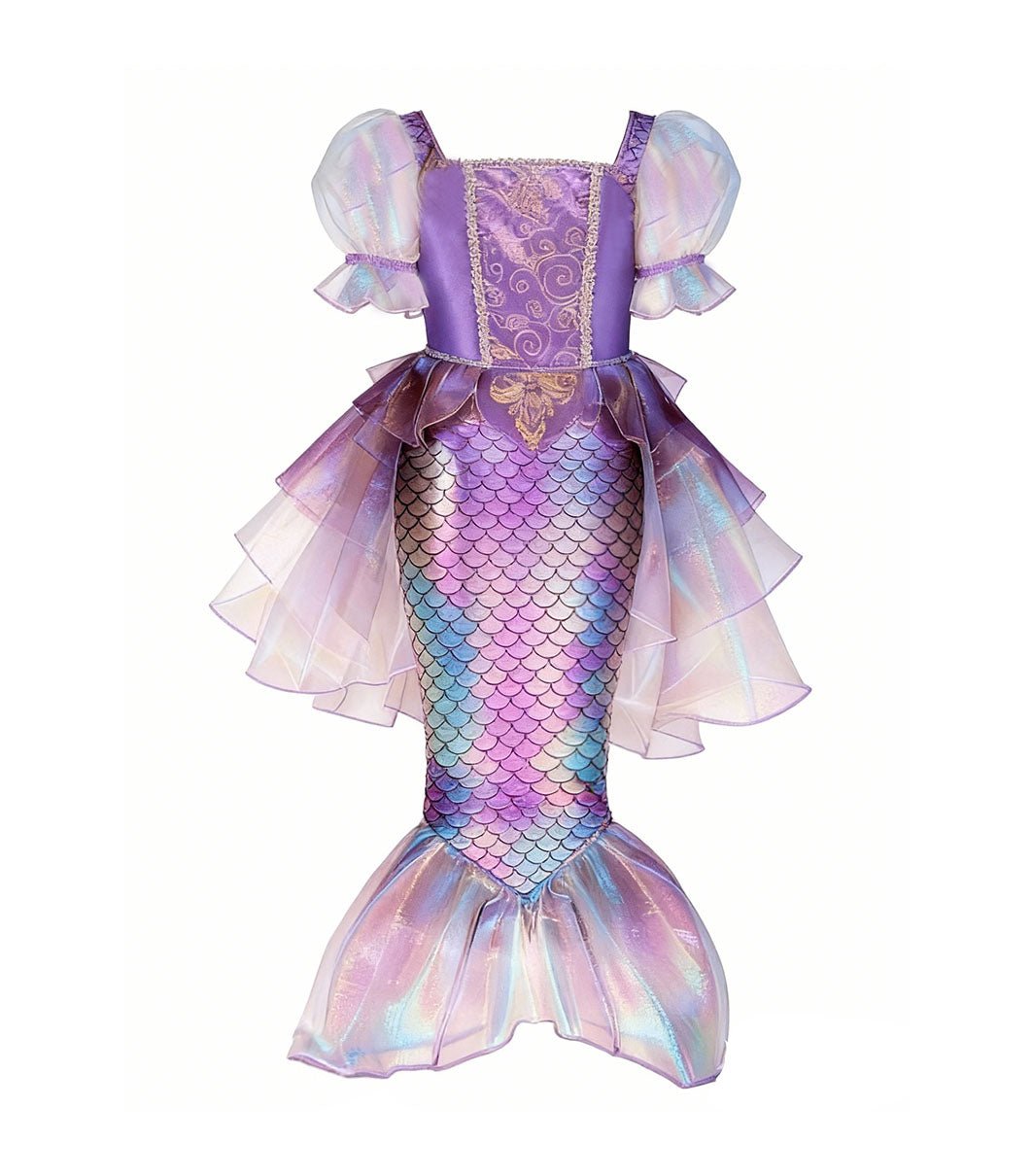 Light Up Sparkling Princess Dress Costume for Little Girls - Uporpor