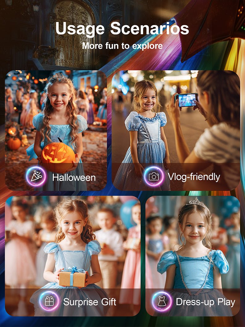 Princess Set Light Up Costume For Girl 6 - Uporpor