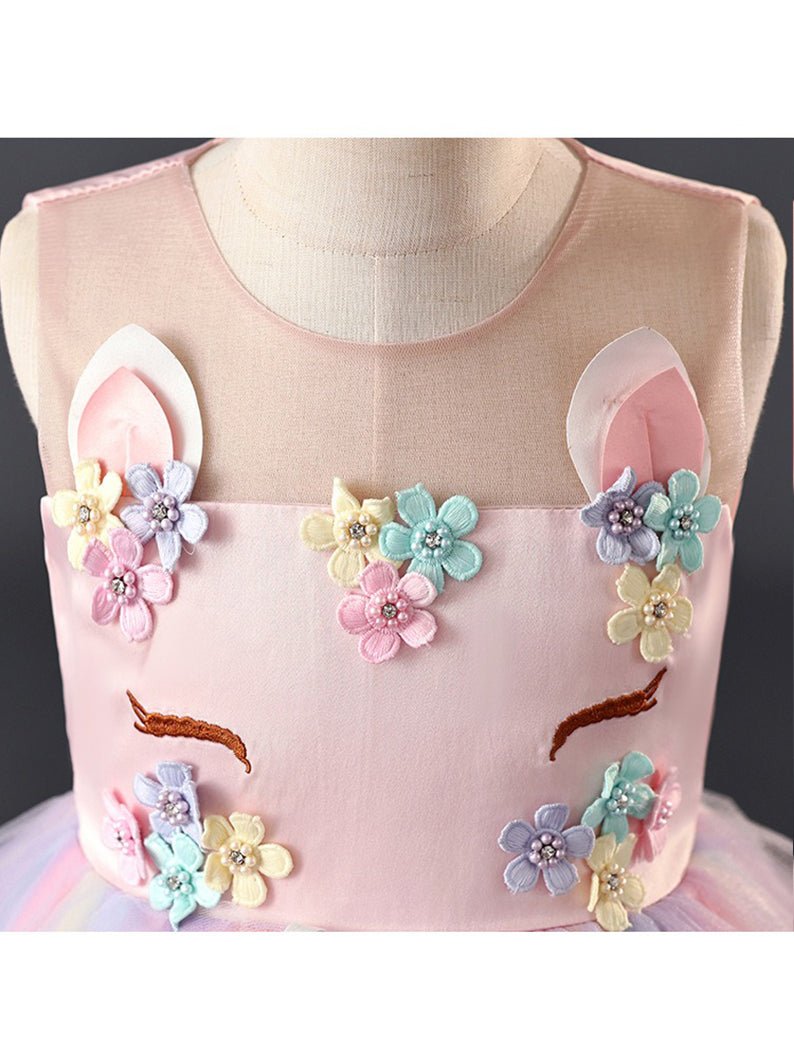 Unicorn Light Up Princess Dress - Uporpor