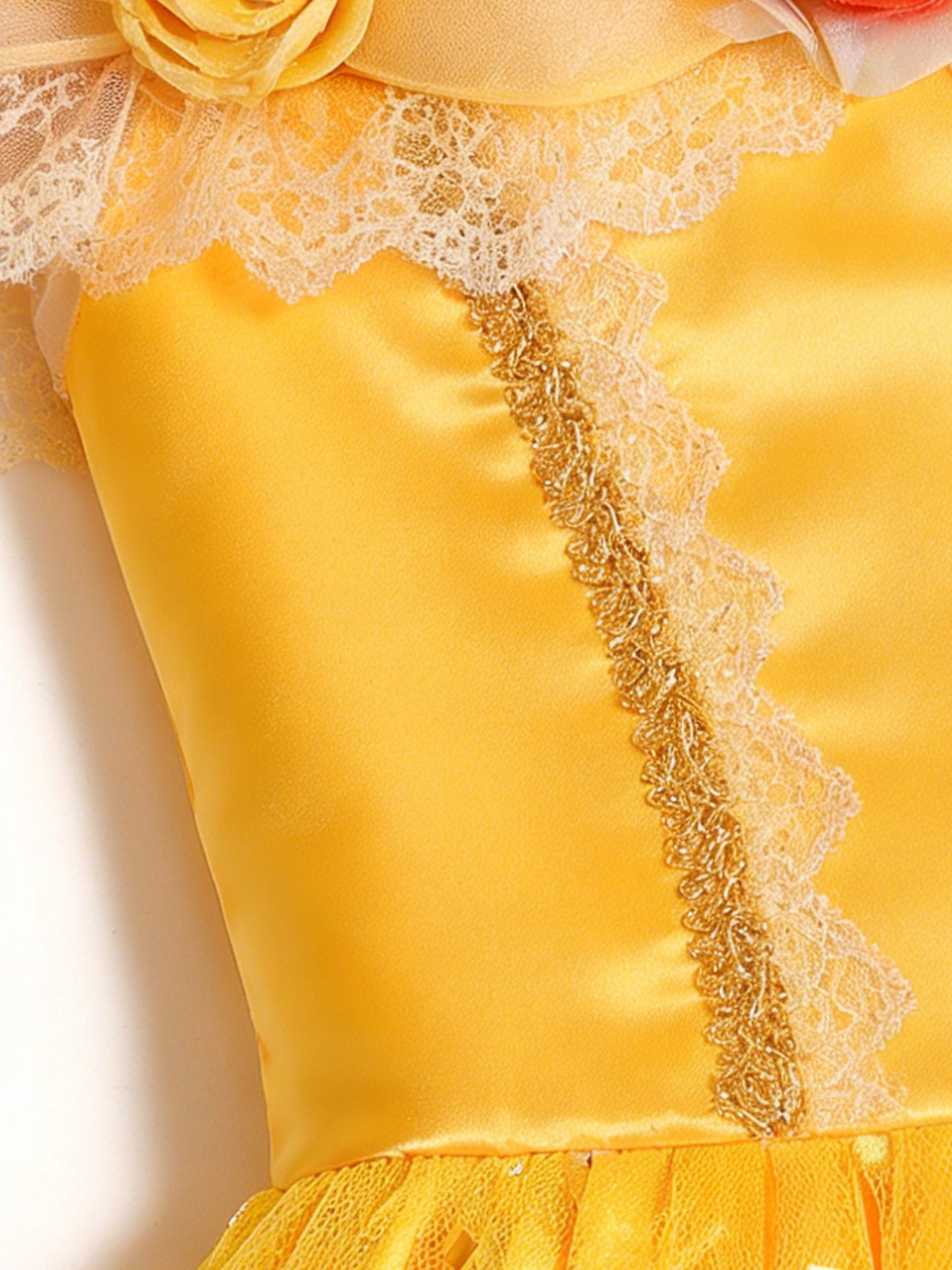 Yellow Light Up Princess Dress for Girls - Uporpor