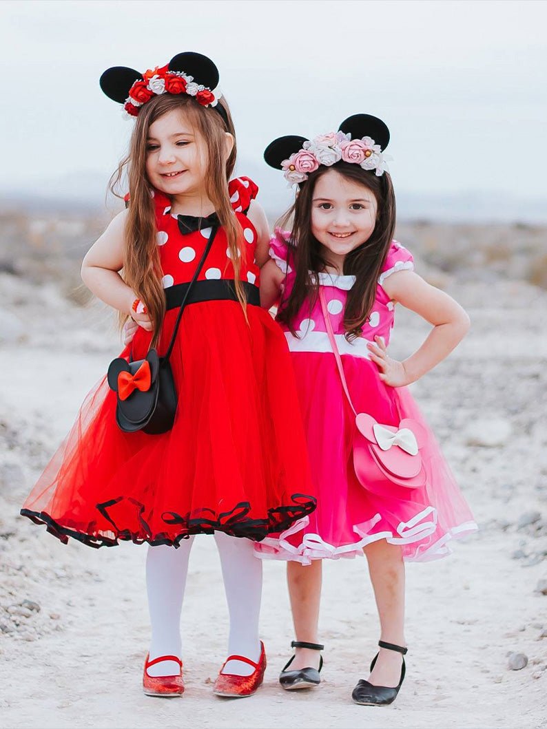 Minnie Mouse Magical LED Dress - Kids' Birthday Party Costume by Uporpor