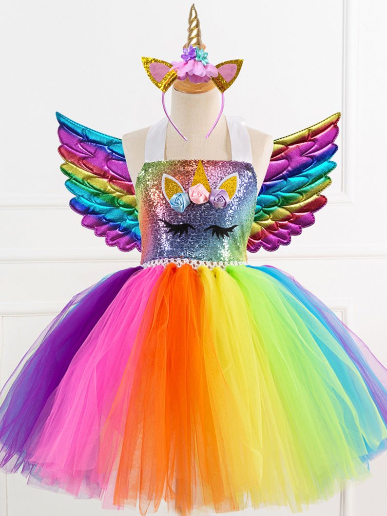 Unicorn Light Up Rainbow Princess TUTU - Uporpor