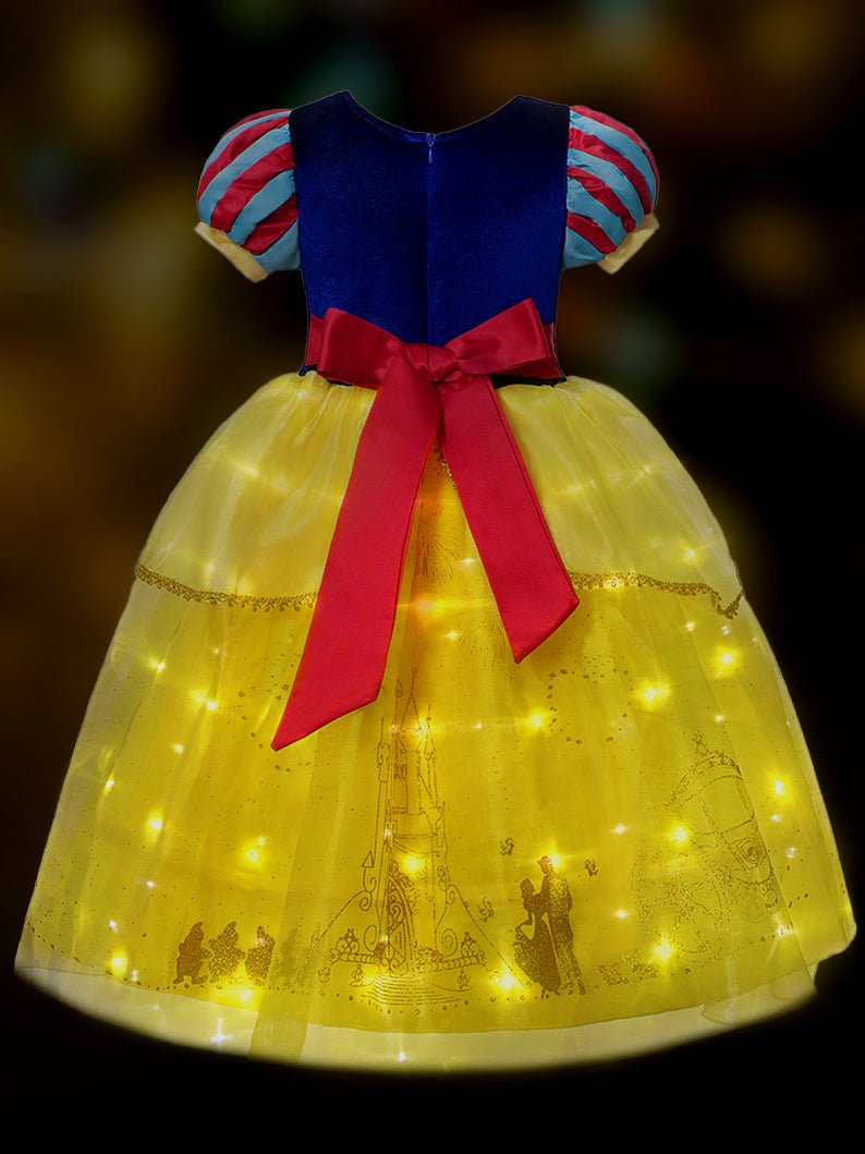 Light Up Snow White Princess Cosplay Costume - Uporpor