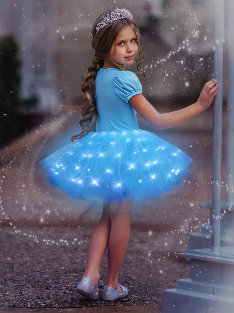 Light Up Little Girl Tutu Dress - Uporpor