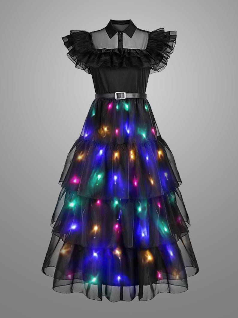 Addams LED Party Costume Dress - Uporpor