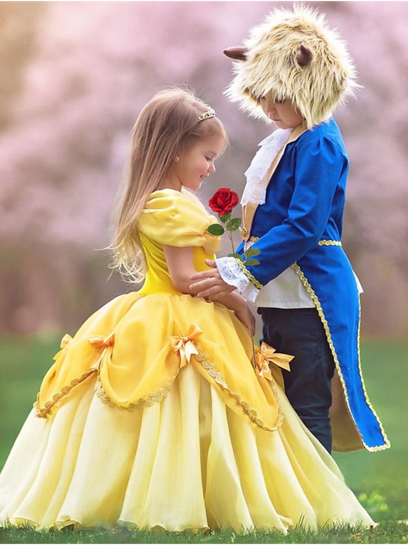 Girls Princess Rose Flower Accessories Dress Up - Uporpor