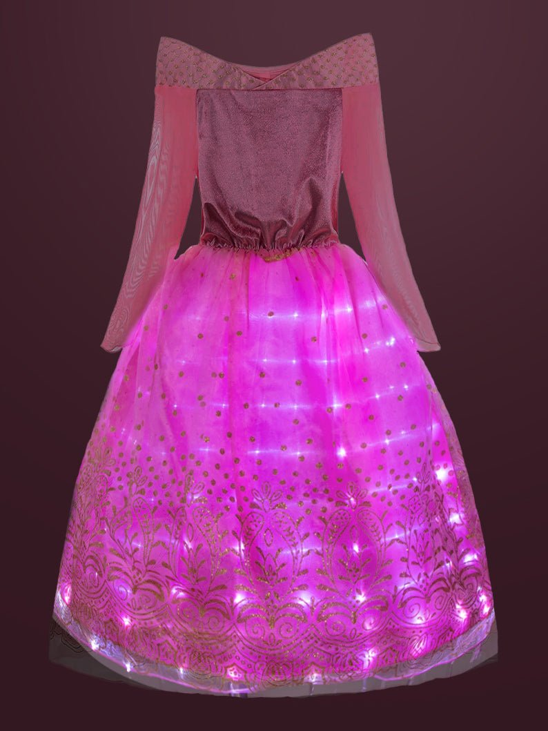 Light Up Girls Princess Dress up Costume - Uporpor