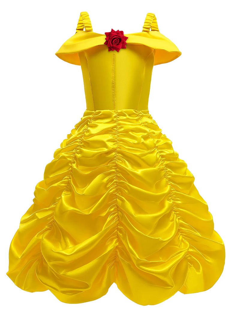 Light Up Princess Dress-up Clothes Beauty and Beast Costume for a Girl - UPORPOR - Uporpor
