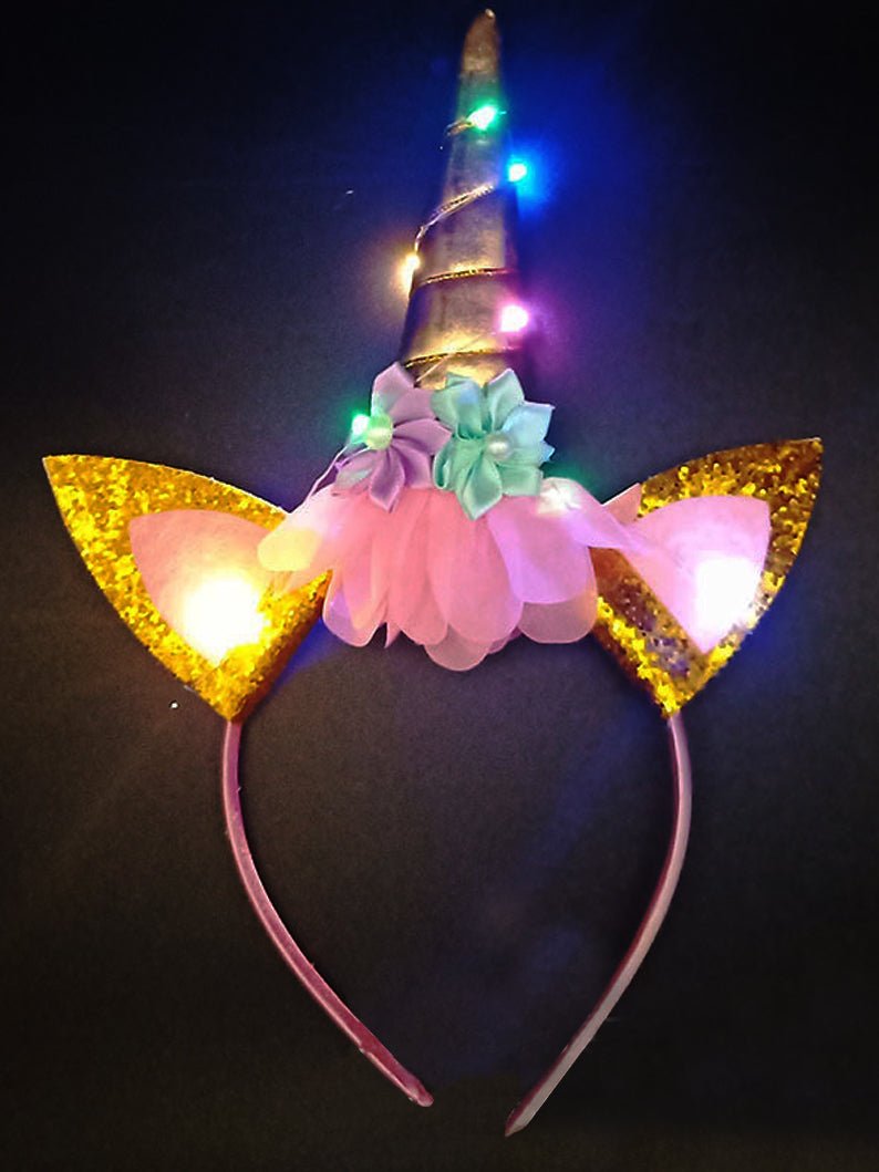 Light up Unicorn Headband for Girls Party Tiara - Uporpor - Uporpor