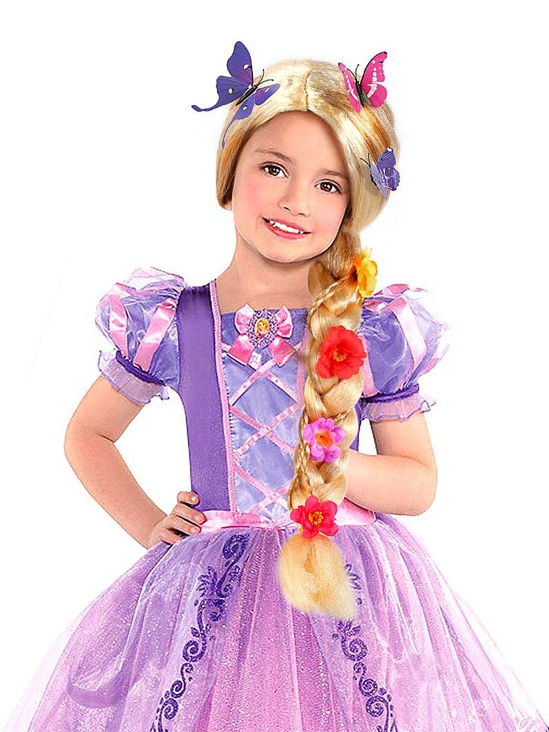 Rapunzel Princess Wig for Girls