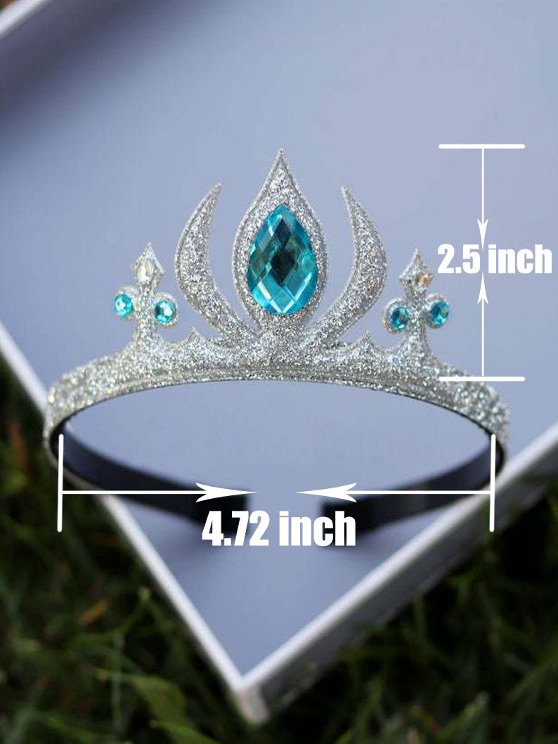 Snow Princess Glitter Silver Crown - Uporpor - Uporpor