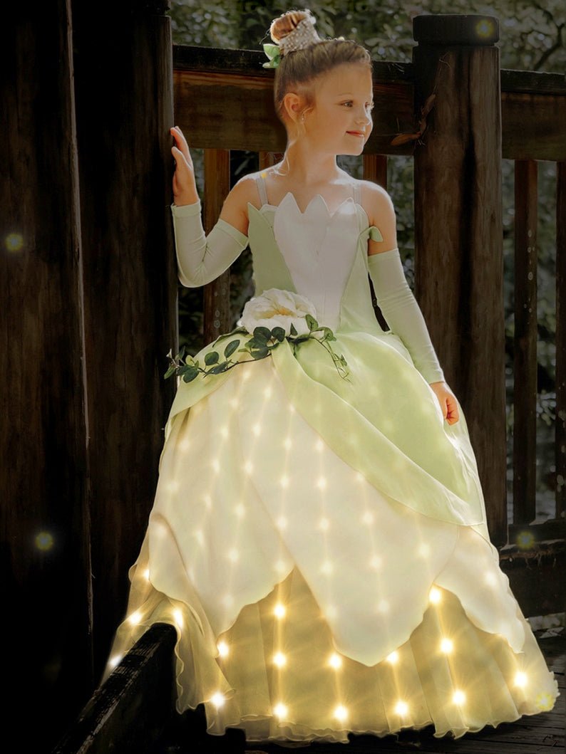 princess tiana yellow dress Disney 5-6 line dress with three Experience the Magic with Uporpor's