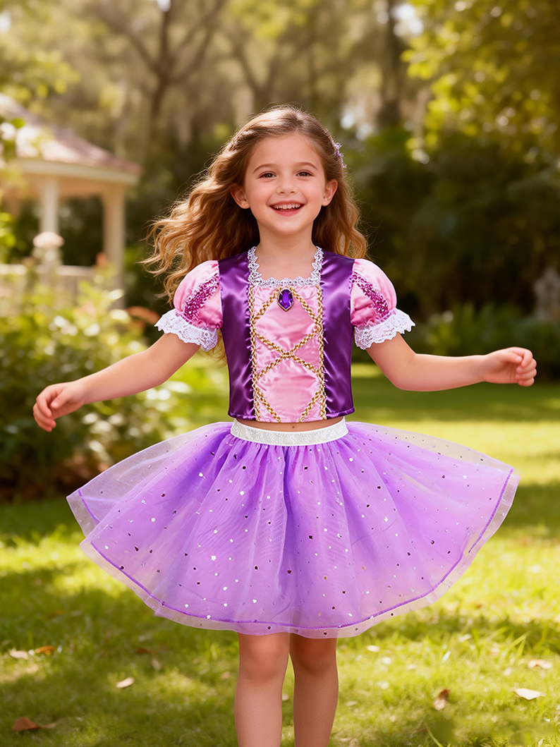 Light Up Dress Princess Costume Set for Girls