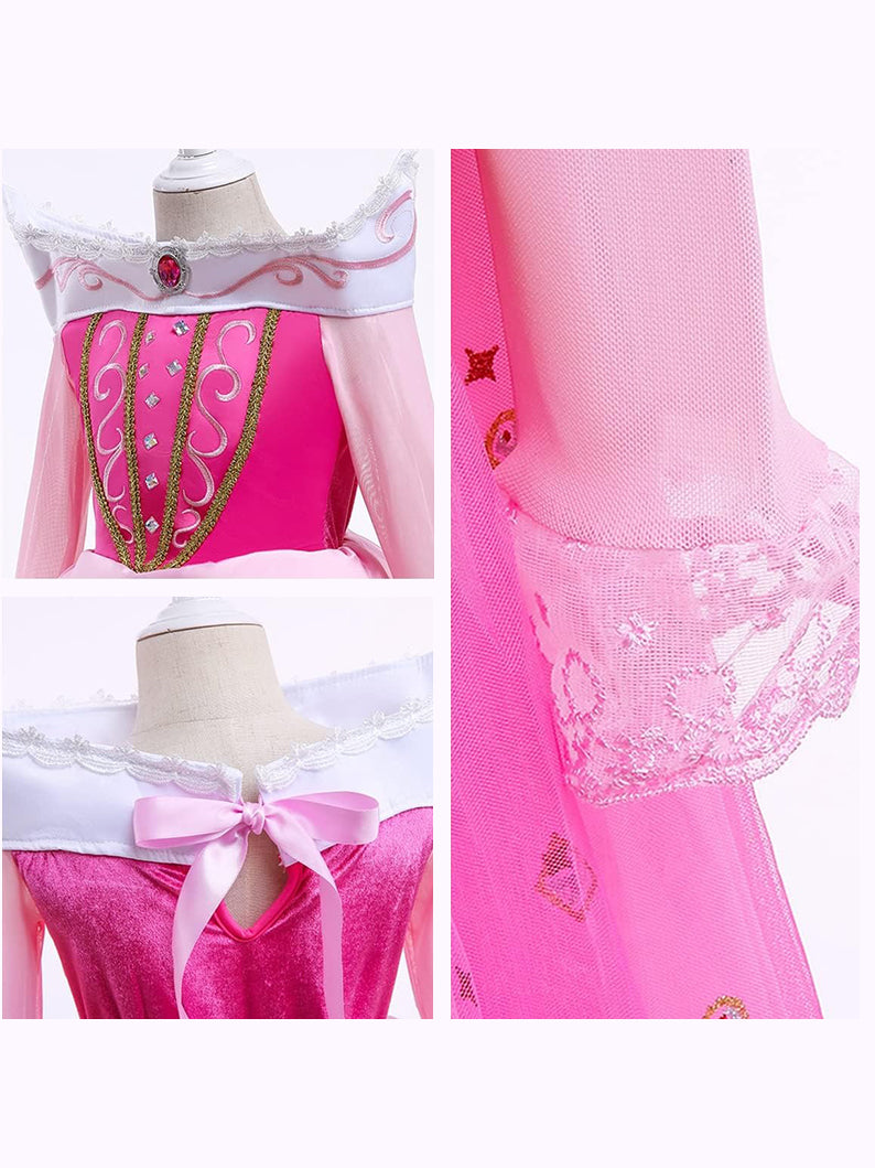 Pink Light Up Costume for Little Girls Party & Dress Up