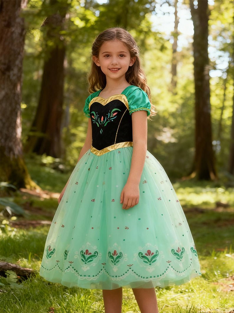Anna Princess Costume Set For Girl - Uporpor