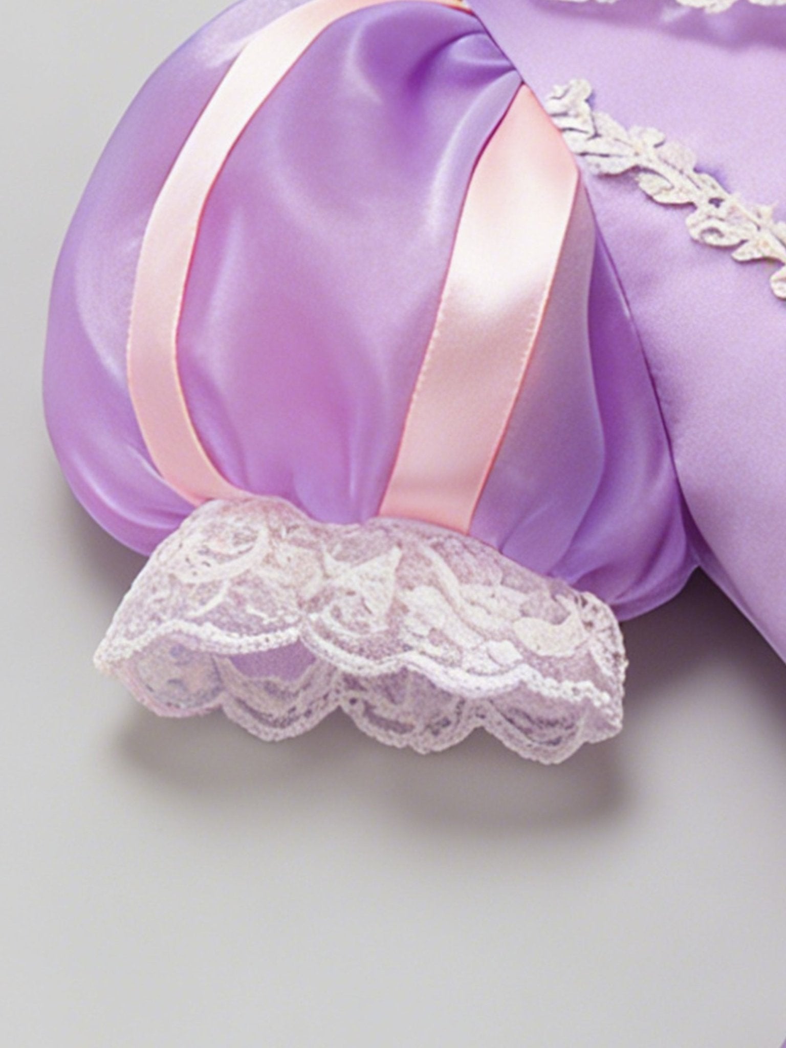 Enchanted Light Up Purple Princess Dress for Girls Birthday Party - Uporpor