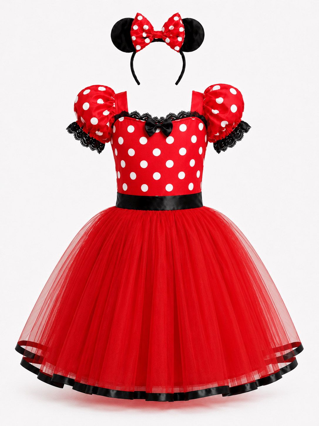 Glow - in - the - Dark Princess Dress: Sparkly LED Fairy Outfit for Magical Birthday Parties - Uporpor