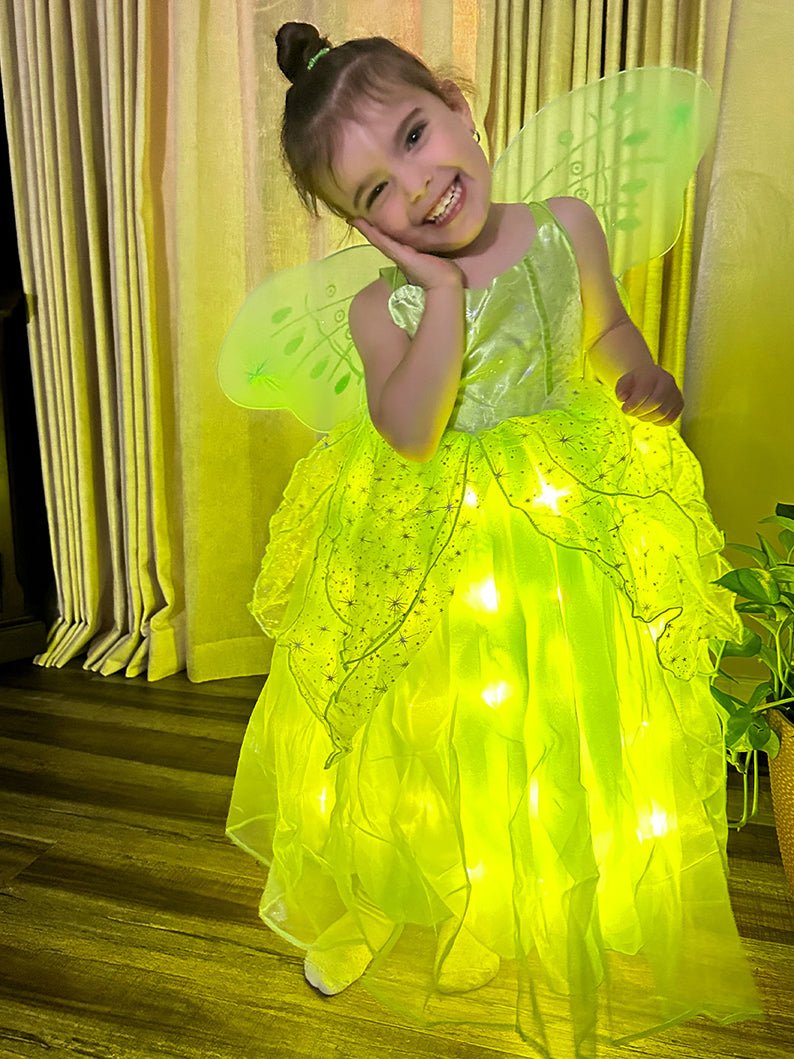 Glowing Tinker Bell Enchanted Costume - Uporpor - Uporpor