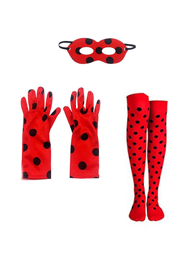 Ladybug Light up Costume Girls Dress Up Set - Uporpor