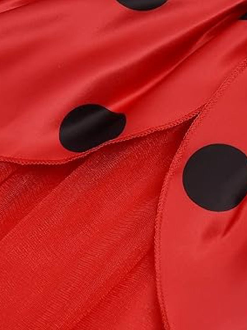 Ladybug Light up Costume Girls Dress Up Set - Uporpor