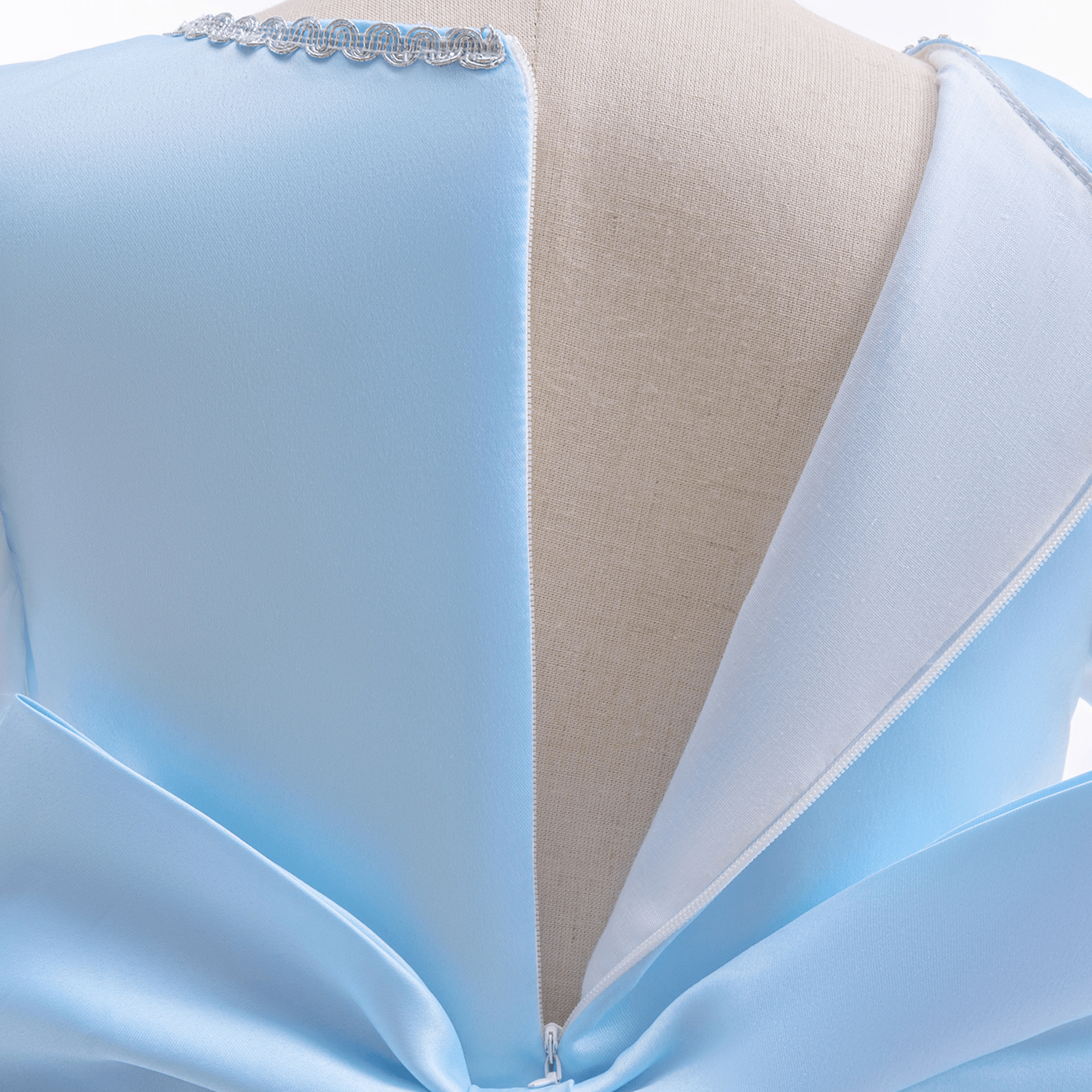 LED Light - Up Blue Princess Costume Set – Colorful Glowing Fairy Tale Dress for Girls' Birthday & Cosplay - Uporpor