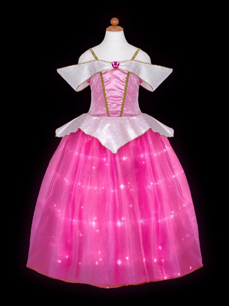 Light up Beauty Princess Sleeping Deluxe Dress for Girls - Uporpor - Uporpor