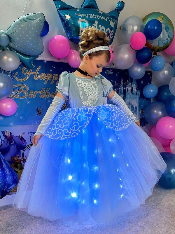 Light Up Cinderella Princess Costume - Uporpor