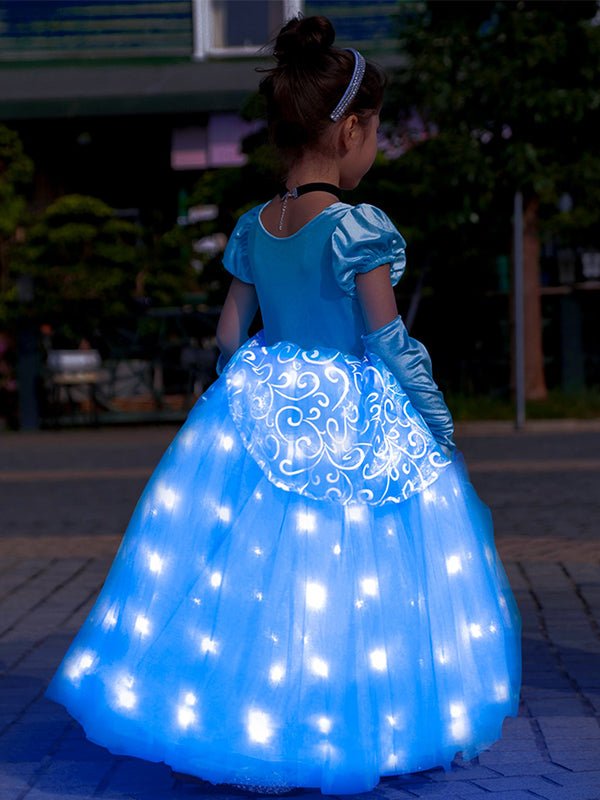 Light Up Cinderella Princess Costume - Uporpor