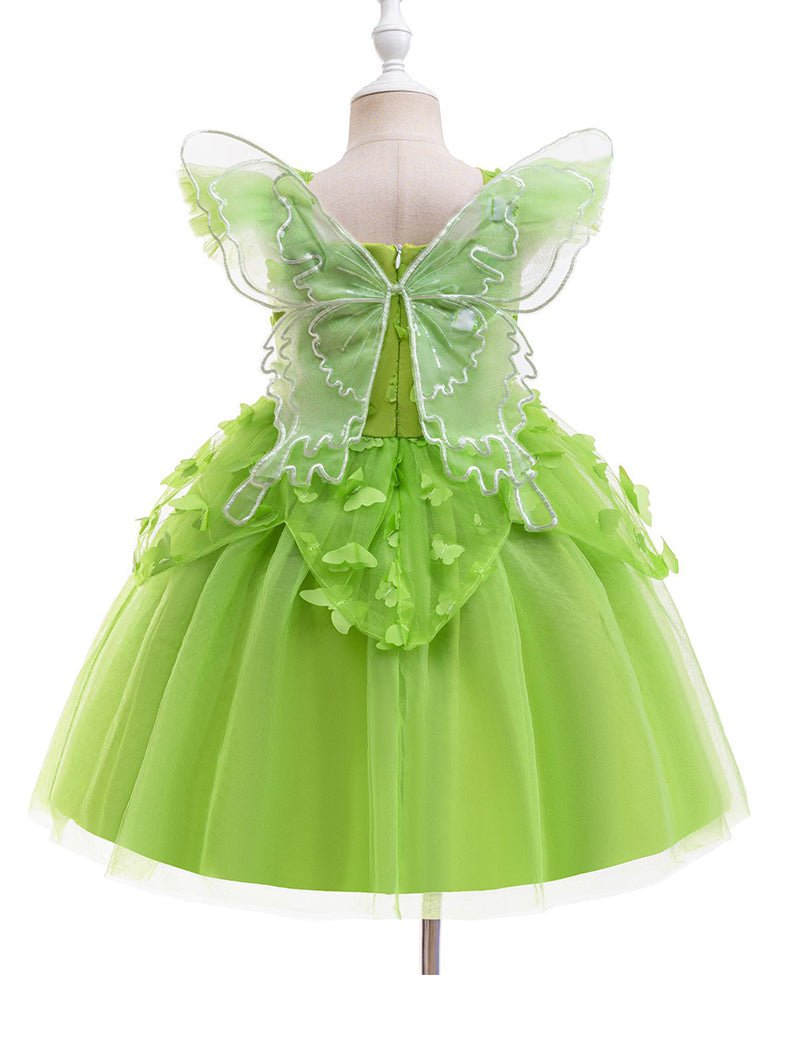 Light Up Girls' Tink Beli Fairy Tale Mesh Princess Dress - Uporpor