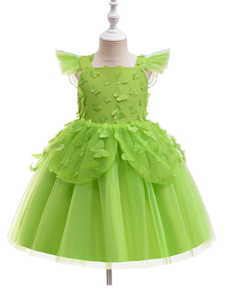 Light Up Girls' Tink Beli Fairy Tale Mesh Princess Dress - Uporpor