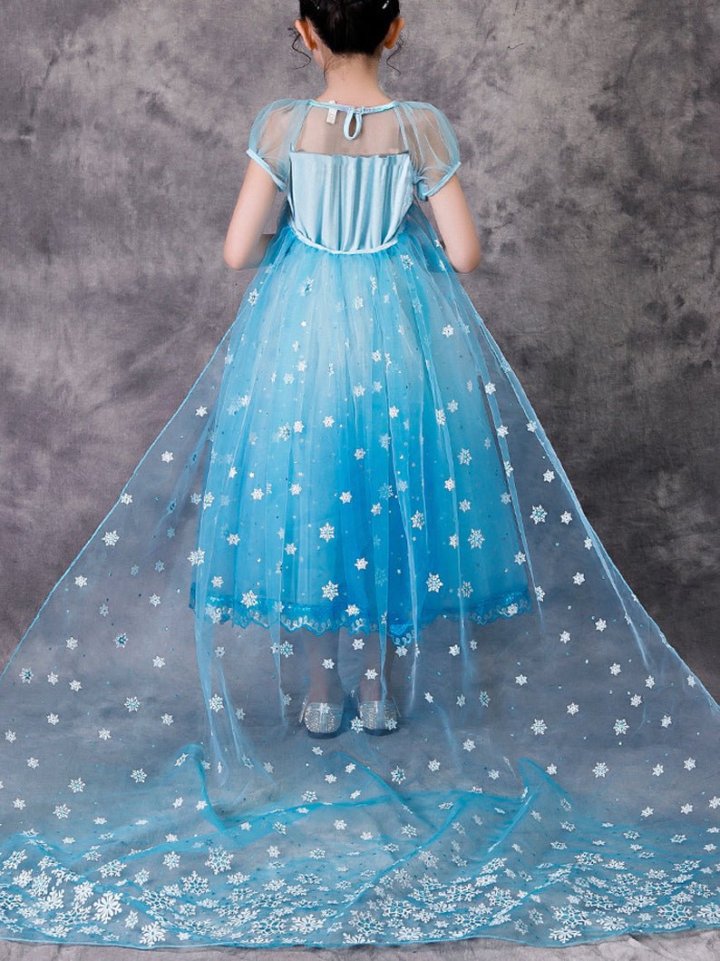 Light Up Princess Blue Ice Queen Dress - Uporpor - Uporpor