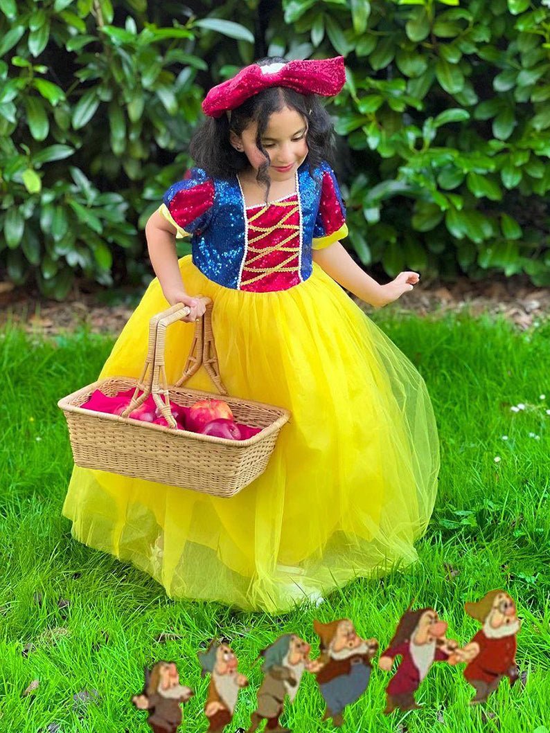 Light Up Princess Dress for Girls – Glowing Costume for Special Events - Uporpor