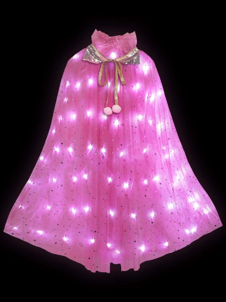 Light Up Princess Dress Up Cape for Little Girls（10PCS） - Uporpor