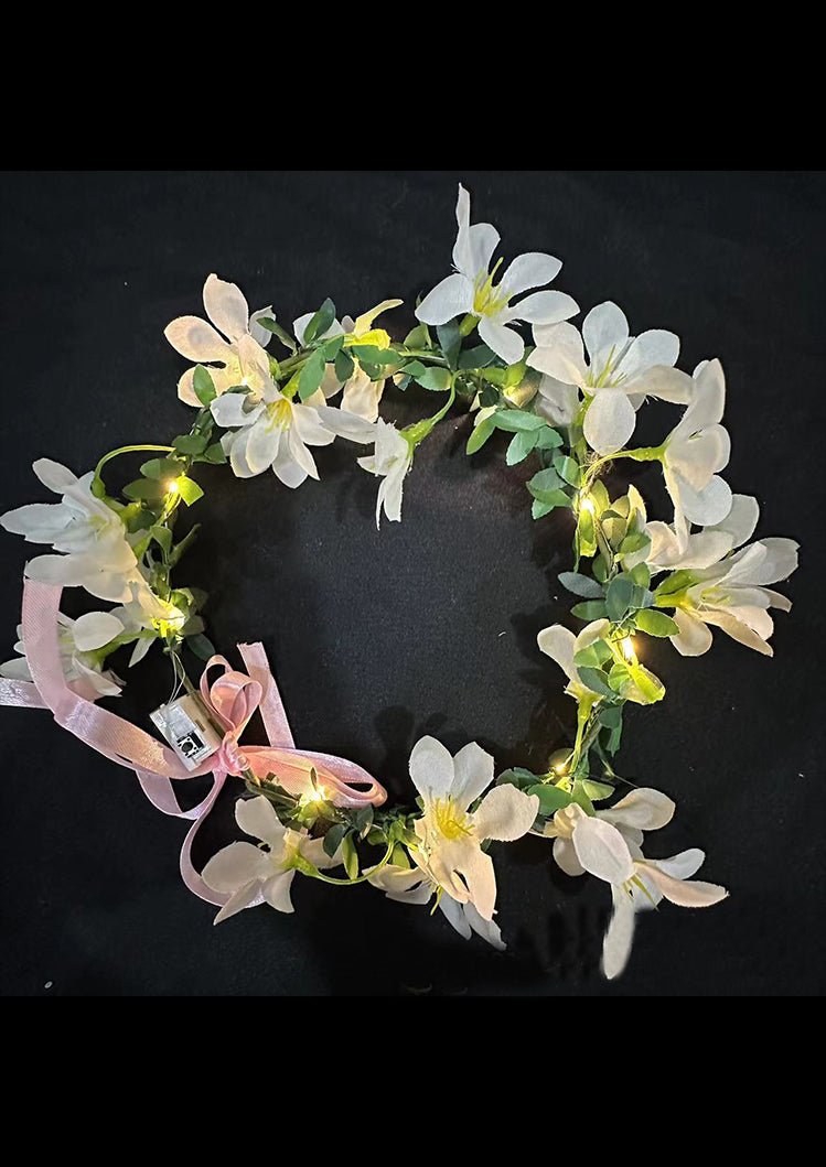 Light up Princess - Style Flower Crown for a Party - Uporpor