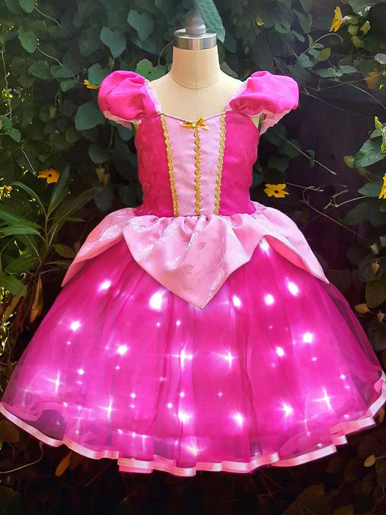 Light up Sleep Beauty Princess Dress (Short dress) - Uporpor