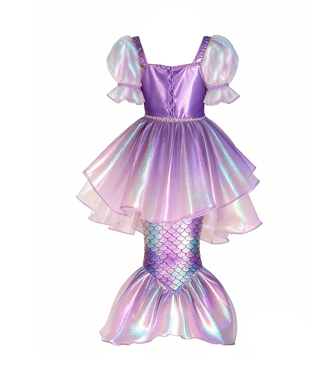 Light Up Sparkling Princess Dress Costume for Little Girls - Uporpor