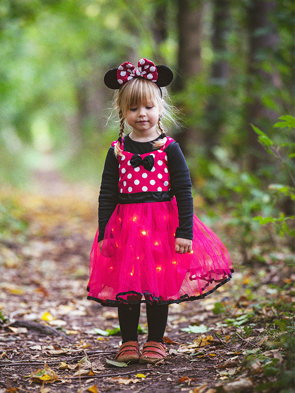Minnie Mouse Magical LED Dress Kids' Birthday Party Costume