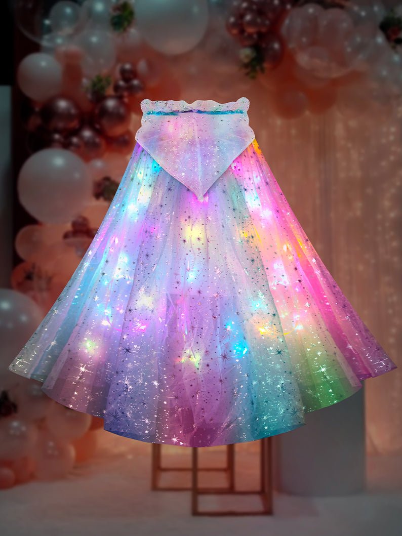 Music Light UP Cape for Girls - Uporpor