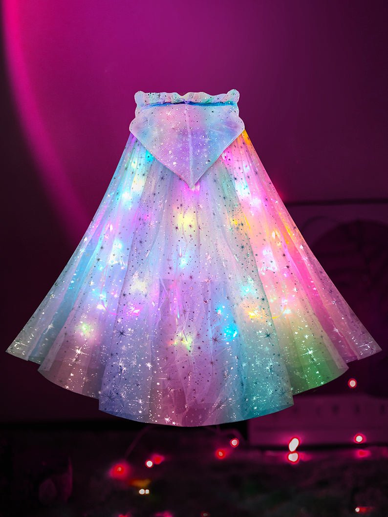 Music Light UP Cape for Girls - Uporpor