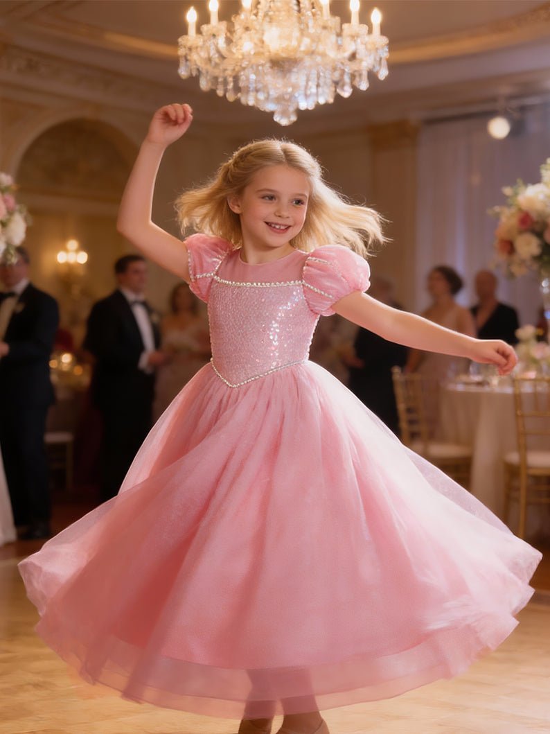 Pink Birthday Light up Princess Dress - Uporpor
